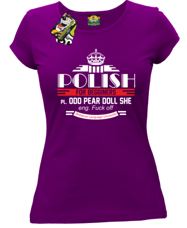 Polish for begginers Odd Pear Doll She - Koszulka damska 