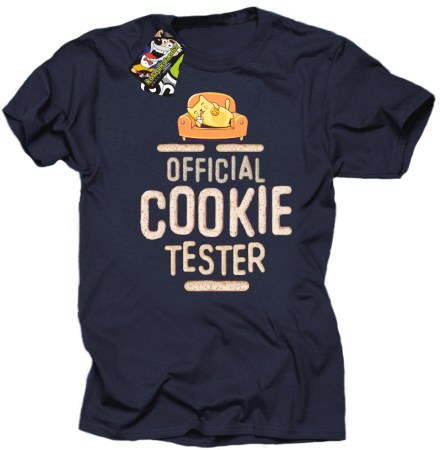 Official Cookie Tester - koszulka męska świąteczna