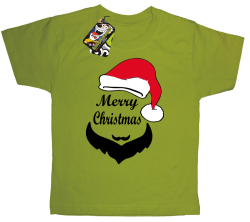 Merry Christmas Barber - Koszulka dziecięca kiwi