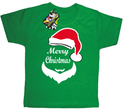 Merry Christmas Barber - Koszulka dziecięca zielony