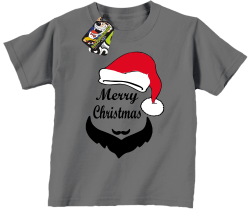 Merry Christmas Barber - Koszulka dziecięca szary