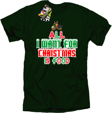 All I want for Christmas Dog - koszulka męska