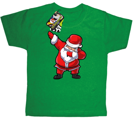 Santa Dab Claus - koszulka świąteczna dziecięca