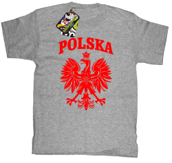 Polska - Koszulka dziecięca melanż