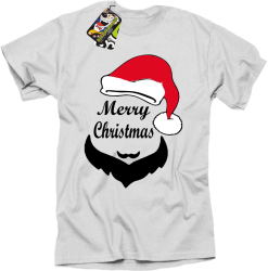 Merry Christmas Barber - Koszulka męska biała