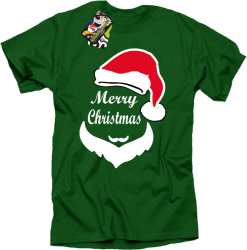 Merry Christmas Barber - Koszulka męska zielony