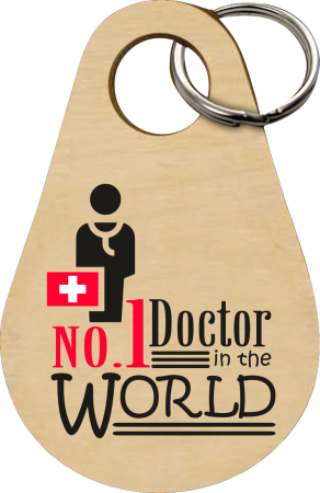 No1 Doctor in the world - Brelok