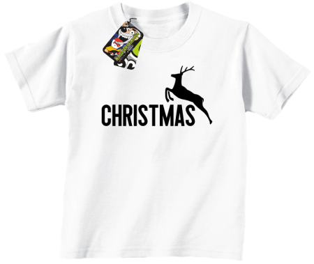 PumRenifer Style Christmas - koszulka świąteczna dziecięca