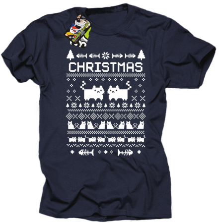 Christmas Vector - koszulka męska świąteczna