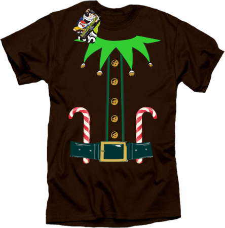 Strój Elfa - koszulka męska świąteczna