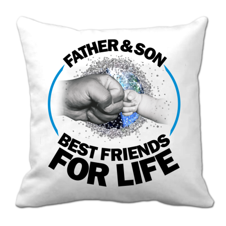 Father & son best friends for life - Poduszka