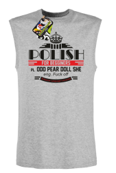 Polish for begginers Odd Pear Doll She - Bezrękawnik męski melanż 