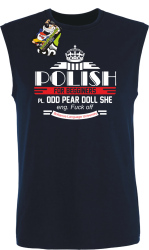 Polish for begginers Odd Pear Doll She - Bezrękawnik męski granat