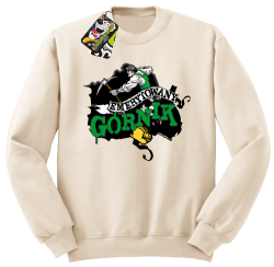 Emerytowany Górnik Zielony - Bluza męska STANDARD beż
