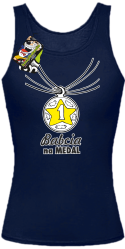 Babcia na medal - Top damski granat
