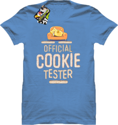 Official Cookie Tester Błękitny