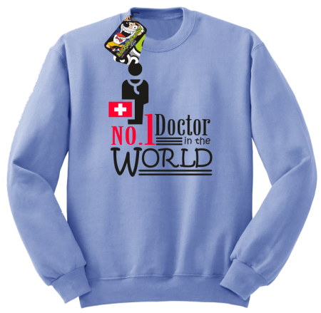 No1 Doctor in the world - Bluza męska STANDARD