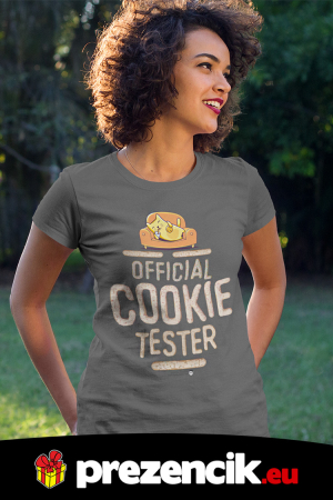 Official Cookie Tester - koszulka świąteczna damska