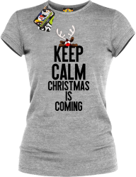 Keep calm christmas is coming melanżowy