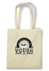Vodka Always Drunk as Fuck - Torba EKO beżowa 