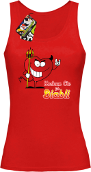 Kocham Cię jak Diabli - Top damski red