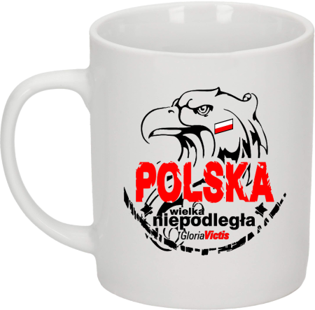 Polska WIELKA Niepodległa - Kubek ceramiczny 