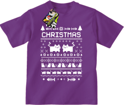 Christmas Vector purple