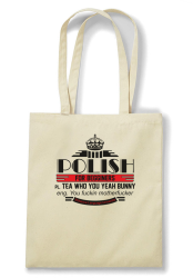 Polish for begginers Teas Who You Yeah Bunny - Torba EKO beżowa 