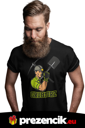 GRUBIORZ Koszulka dla górników - męska koszulka