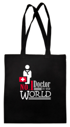 No1 Doctor in the world - Torba EKO czarna