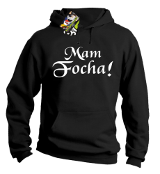 Mam Focha - Bluza męska z kapturem czarny