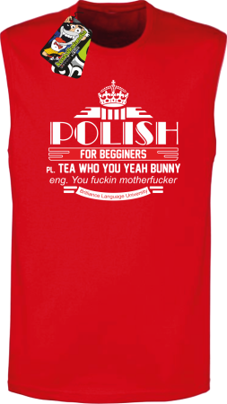 Polish for begginers Teas Who You Yeah Bunny - Bezrękawnik męski 