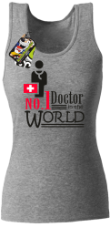 No1 Doctor in the world - Top damski melanż