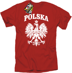 Polska - Koszulka męska red