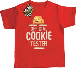 Official Cookie Tester czerwony