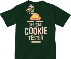 Official Cookie Tester dark green